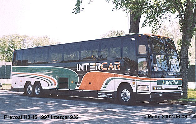 BUS/AUTOBUS: Prevost H3-45 1997 Intercar