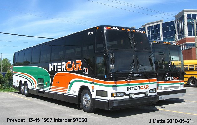 BUS/AUTOBUS: Prevost H3-45 1997 Intercar