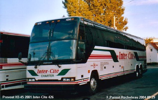 BUS/AUTOBUS: Prevost H3-45 2001 Inter-Cité