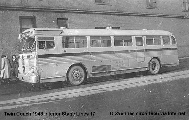BUS/AUTOBUS: Twin Coach Urbain 1948 I.S.L.