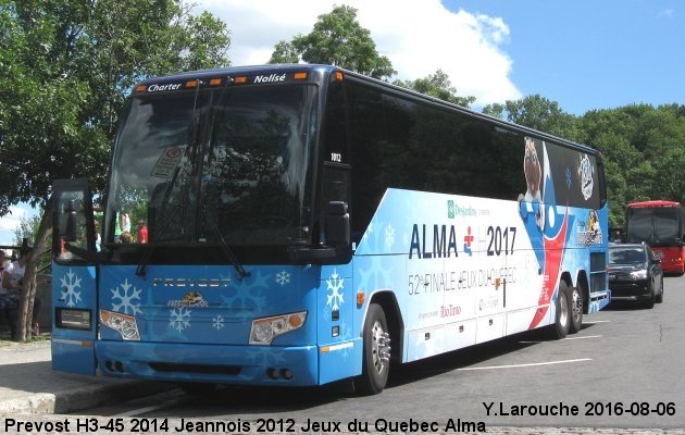BUS/AUTOBUS: Prevost H3-45 2004 Jeannois