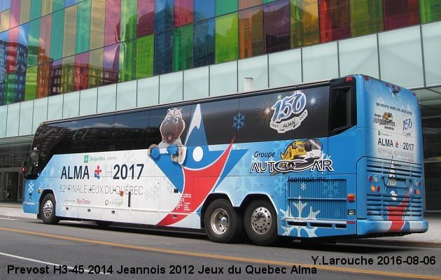 BUS/AUTOBUS: Prevost H3-45 2004 Jeannois