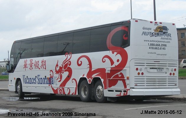 BUS/AUTOBUS: MCI J4500 2009 Jeannois