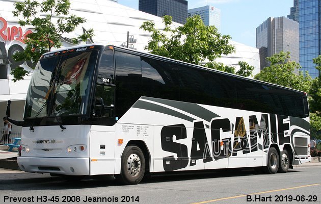 BUS/AUTOBUS: MCI J4500 2008 Jeannois