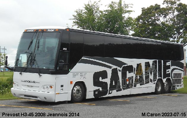 BUS/AUTOBUS: Prevost H3-45 2008 Jeannois