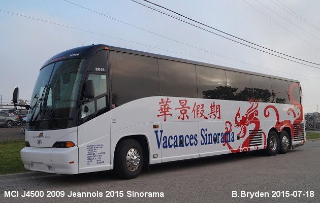 BUS/AUTOBUS: MCI J4500 2009 Jeannois