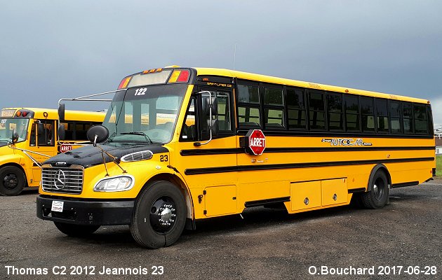 BUS/AUTOBUS: Thomas C2 2012 Jeannois