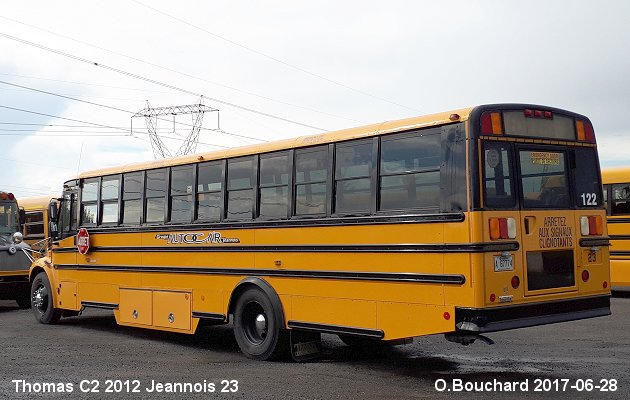 BUS/AUTOBUS: Thomas C2 2012 Jeannois