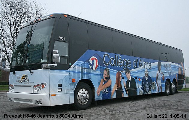 BUS/AUTOBUS: Prevost H3-45 2003 Jeannois