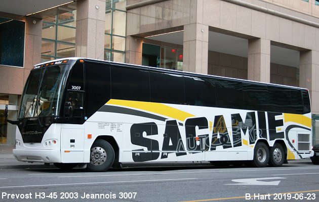 BUS/AUTOBUS: Prevost H3-45 2003 Jeannois