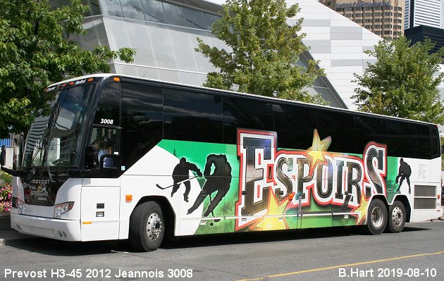 BUS/AUTOBUS: Prevost H3-45 2012 Jeannois
