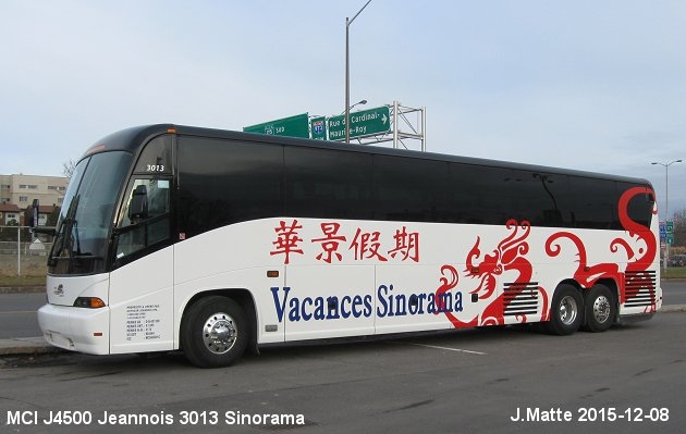BUS/AUTOBUS: MCI J4500 2013 Jeannois