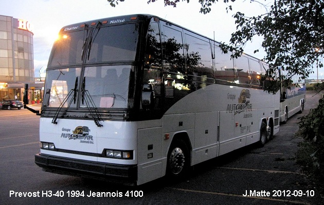 BUS/AUTOBUS: Prevost H3-40 1994 Jeannois