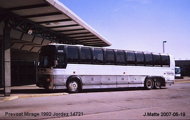 BUS/AUTOBUS: Prevost Mirage 1992 Jordez