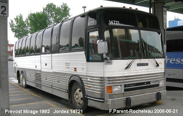 BUS/AUTOBUS: Prevost Mirage 1992 Jordez