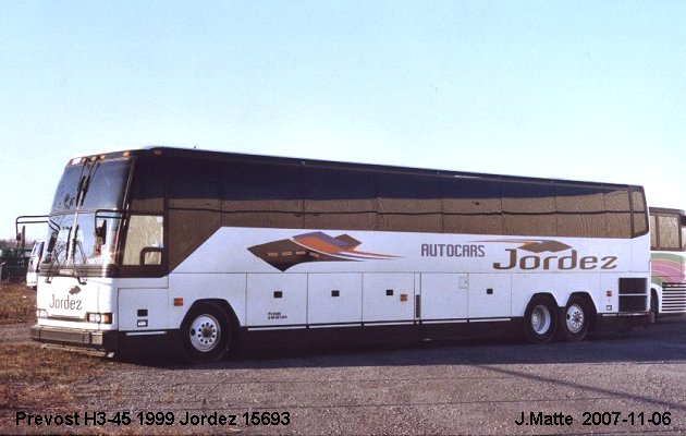 BUS/AUTOBUS: Prevost H3-45 1999 Jordez