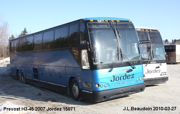 BUS/AUTOBUS: Prevost H3-45 2007 Jordez