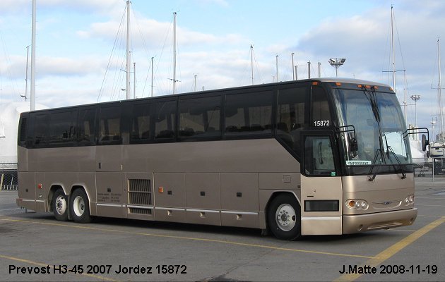 BUS/AUTOBUS: Prevost H3-45 2007 JORDEZ