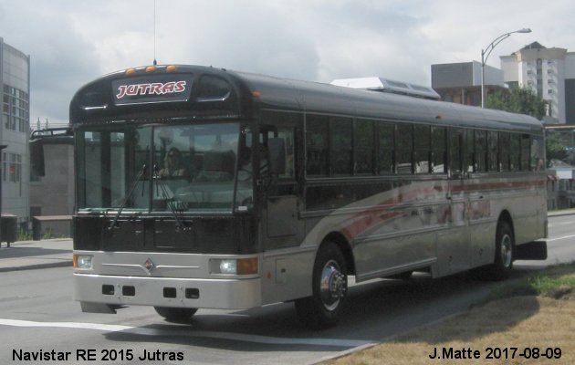 BUS/AUTOBUS: Navistar RE 2015 Jutras