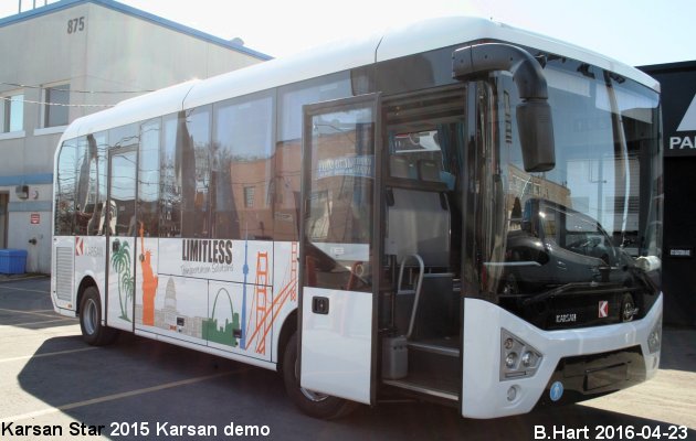 BUS/AUTOBUS: Karsan Star 2015 Karsan