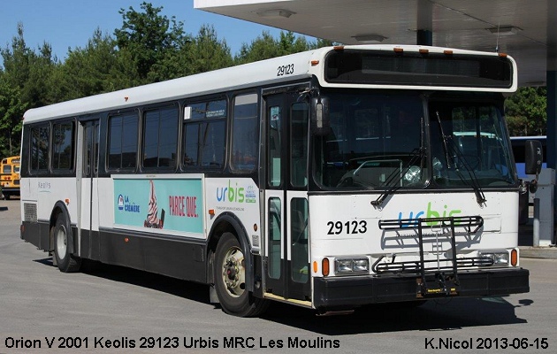 BUS/AUTOBUS: Orion V 2001 Keolis