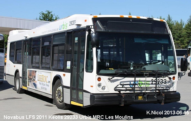 BUS/AUTOBUS: Novabus LFS 2011 Keolis