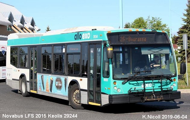 BUS/AUTOBUS: Novabus LFS 2015 Keolis