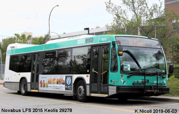 BUS/AUTOBUS: Novabus LFS 2015 Keolis