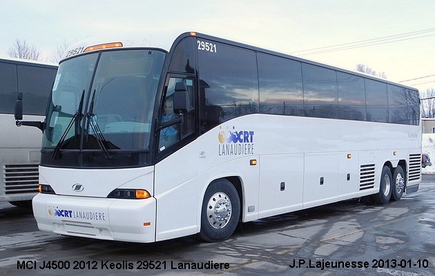 BUS/AUTOBUS: MCI J4500 2012 Keolis