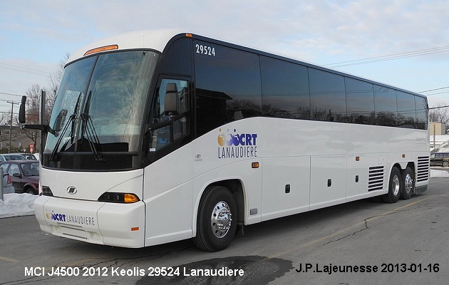 BUS/AUTOBUS: MCI J4500 2012 Keolis