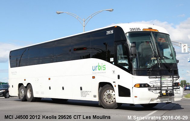 BUS/AUTOBUS: MCI J4500 2012 Keolis