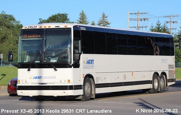 BUS/AUTOBUS: Prevost X3-45 2013 Keolis