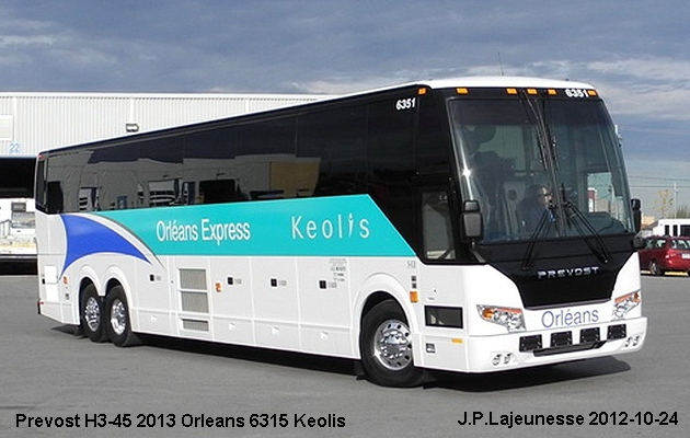 BUS/AUTOBUS: Prevost H3-45 2013 Keolis