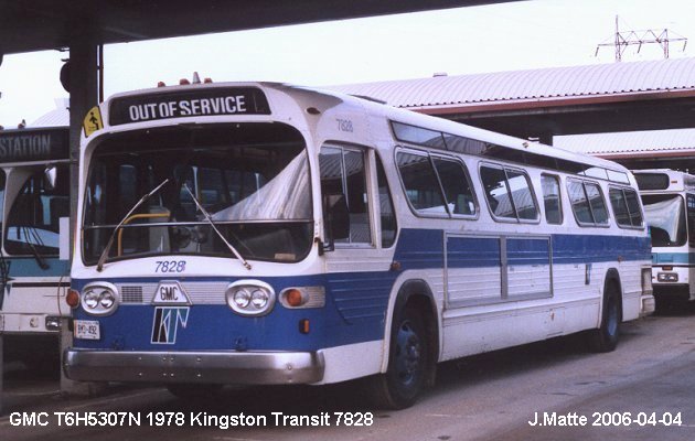 BUS/AUTOBUS: GMC New Look 1978 Kingston Transit