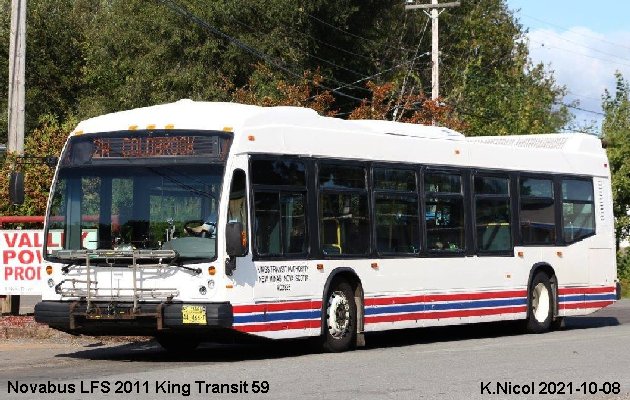 BUS/AUTOBUS: Novabus LFS 2009 Kings Transit