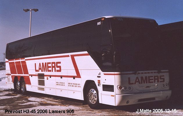 BUS/AUTOBUS: Prevost H3-45 2006 Lamers