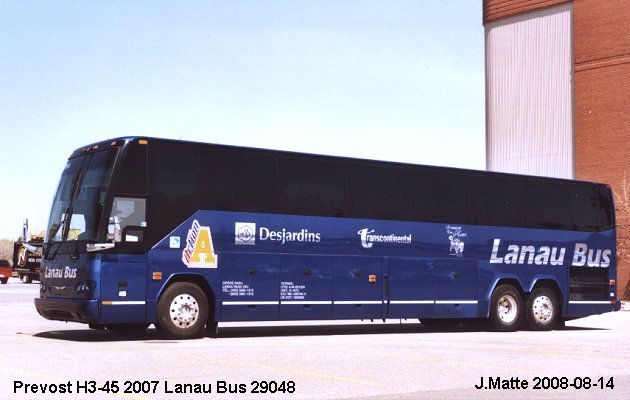 BUS/AUTOBUS: Prevost H3-45 2007 LanauBus