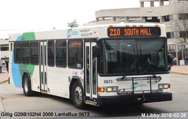 BUS/AUTOBUS: Gillig G29D102N4 2006 LantaBus