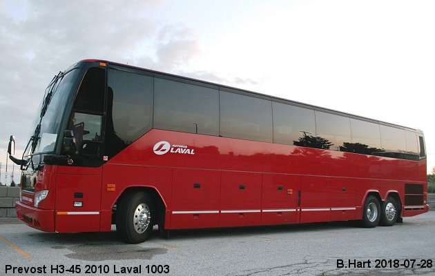 BUS/AUTOBUS: Prevost H3-45 2010 Laval