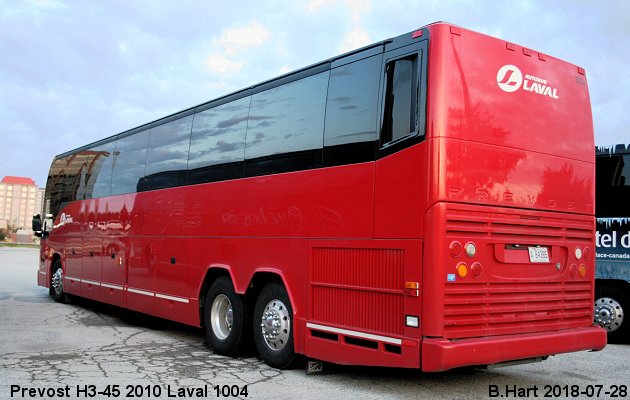 BUS/AUTOBUS: Prevost H3-45 2010 Laval