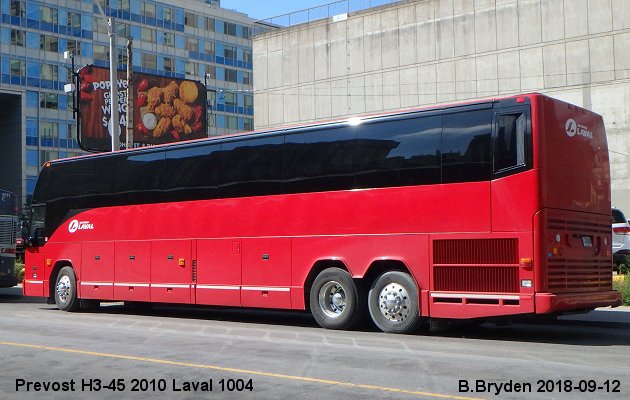 BUS/AUTOBUS: Prevost H3-45 2010 Laval