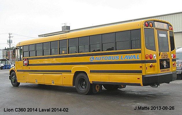 BUS/AUTOBUS: Lion C360 2014 Autobus Laval