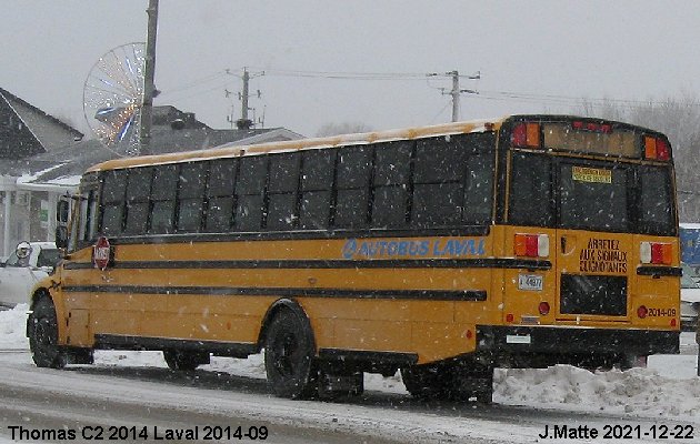 BUS/AUTOBUS: Thomas C 2 2014 Laval