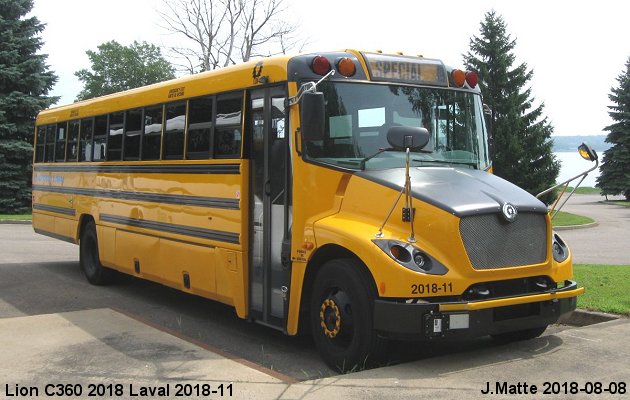 BUS/AUTOBUS: Lion C360 2018 Laval