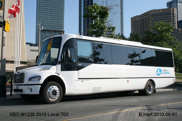 BUS/AUTOBUS: ABC M1235 2010 Laval