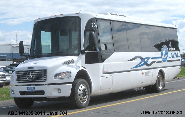 BUS/AUTOBUS: ABC M1235 2014 Autobus Laval