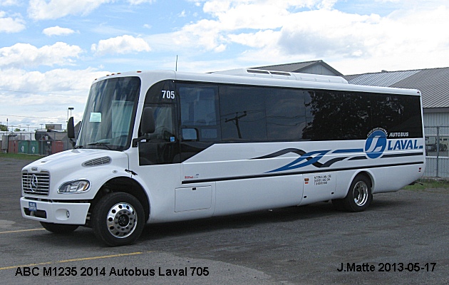 BUS/AUTOBUS: ABC M1235 2014 Autobus Laval