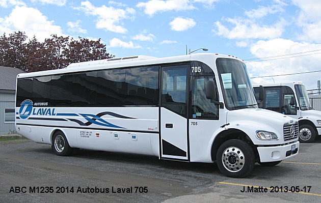 BUS/AUTOBUS: ABC M1235 2014 Autobus Laval