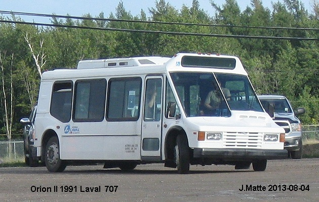 BUS/AUTOBUS: Orion II 1991 Autobus Laval