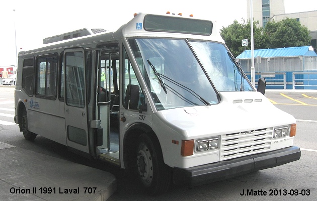 BUS/AUTOBUS: Orion II 1991 Autobus Laval